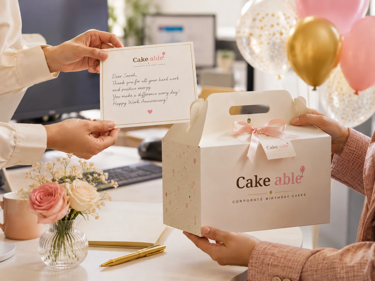 Cake-able workplace birthday celebration
